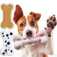 SIUPER Big Bone Shape Dog Treat Molds 2 Pack DIY Flavors for All Size Dogs. Food Safe Silicone Large Bone Ice Cube Molds for Dog Chew Dog Cooli