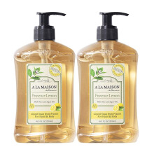A LA MAISON Jabón Líquido de Mano de Limón de Provenza - Jabón Natural Hidratante (500 ml)