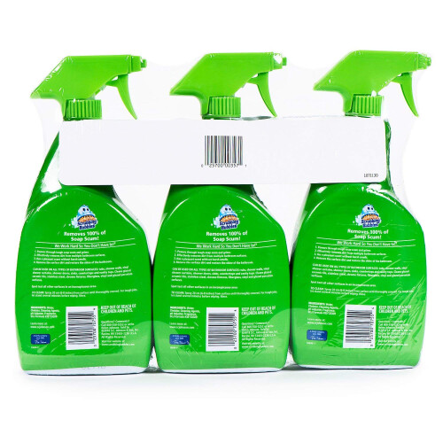 Spray Antigrasso per Bagno Scrubbing Bubbles, Agrumi, 32 Once (3 Pack) 1