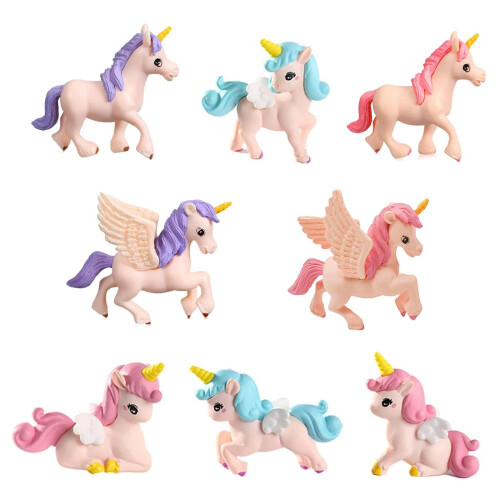 Figurine décoration gâteau Licorne - Dragées Chocolats Benier