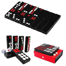 32-teiliges Pai Gow-Spielstein-Set, chinesische traditionelle schwarze Dominosteine, Pai Gow, Pai Gow Poker, bestes Casino-Spiel, Partyspa, Spielzeu
