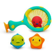 Munchkin Catch & Score Hoop koripallokauha ja Toss vauvan ja taaperon kylpylelu