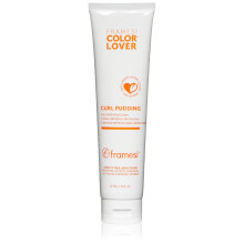 Framesi Curly Hair Care | Color Lover Curl Pudding Styling Cream Curl Defining Cream | Separates Curls | Tames Frizz | 6 fl oz | Vegan | Color T