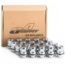 Gasupply M12X1.25 Nuci de bagura 20pcs OEM Factory Style MAG Scaun 12mmx1.25 Nuci de baghete cu ro?i 13/16 """" 21mm Hex 1,46 inch 37mm lungime