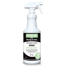 Odorcide Odor Eliminator Spray: Odorcide Odor Eliminator Spray til st?rk lugt p? t?pper h?rdttr? og mere - R?gsved og k?ledyrs lugt eliminator ti