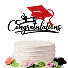 Felicitari Sodasos 2025 Topper pentru torturi de absolvire Felicitari GRAD GRAND Tort Decor - 2025 Liceu/Colegiu/Seniori pentru petreceri de abso