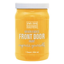 Modern Masters 275273 Front Door Paint 1 Quarts Satin Happy