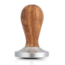 Fagioli espresso manomissione del caff FDIT Strumento da 58 mm a pressione in legno e in acciaio inossidabile