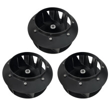 SURPOUF 70359801P Blower Fan (3Pcs) Fits for Huebsch Speed Queen and Ipso Dryer Replaces 70123301 70123301P 70248601 70248601P 70359801 TU20