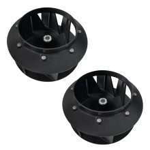 70359801P Blower Fan (2Pcs) Fits For Huebsch Speed Queen and Ipso Dryer Replaces 70123301 70123301P 70248601 70248601P 70359801 TU20281 TU2