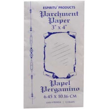 AzureGreen Fortune Telling Toys Spell Writing Parchment Paper 12 Pack 3" x 4"