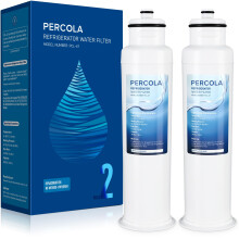 PERCOLA NS-WF26FD9-1/WF26FD9-1 Water Filter Compatible with Insignia NS-RFD26SS9 NS-RFD21CISS0 NS-RFD21CXSS0 NS-RFD26CXSS0 French Door Refrig
