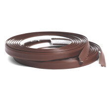 InstaTrim De Originele Flexibele Trim - 2-Pack van 3m Donkerbruin 1/2" Breed Kitband