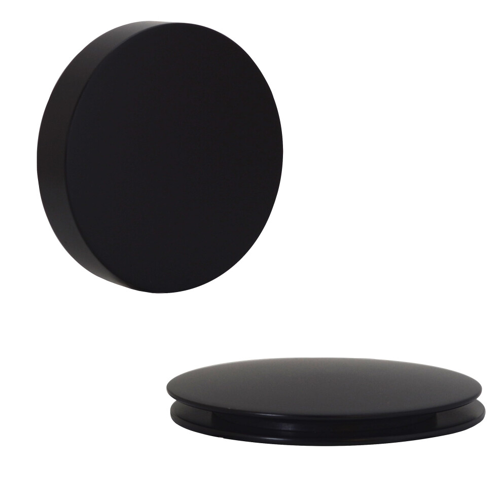 Westbrass D50re-62 1-1/2"""" Replacement Trim For Cable Drive Bath Drain Waste & Overflow Assemblies 1-Pack Matte Black 747028971355