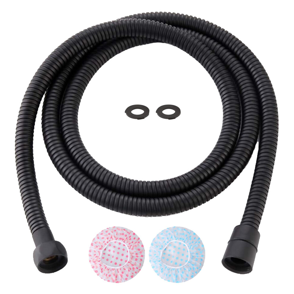 Triphil Kink-Free Shower Hoses Shower Hose Extension 59 Inches For Handheld Shower Head Hand Held Showerhead Hose Replacement Brass Swivel Ant 748440930074