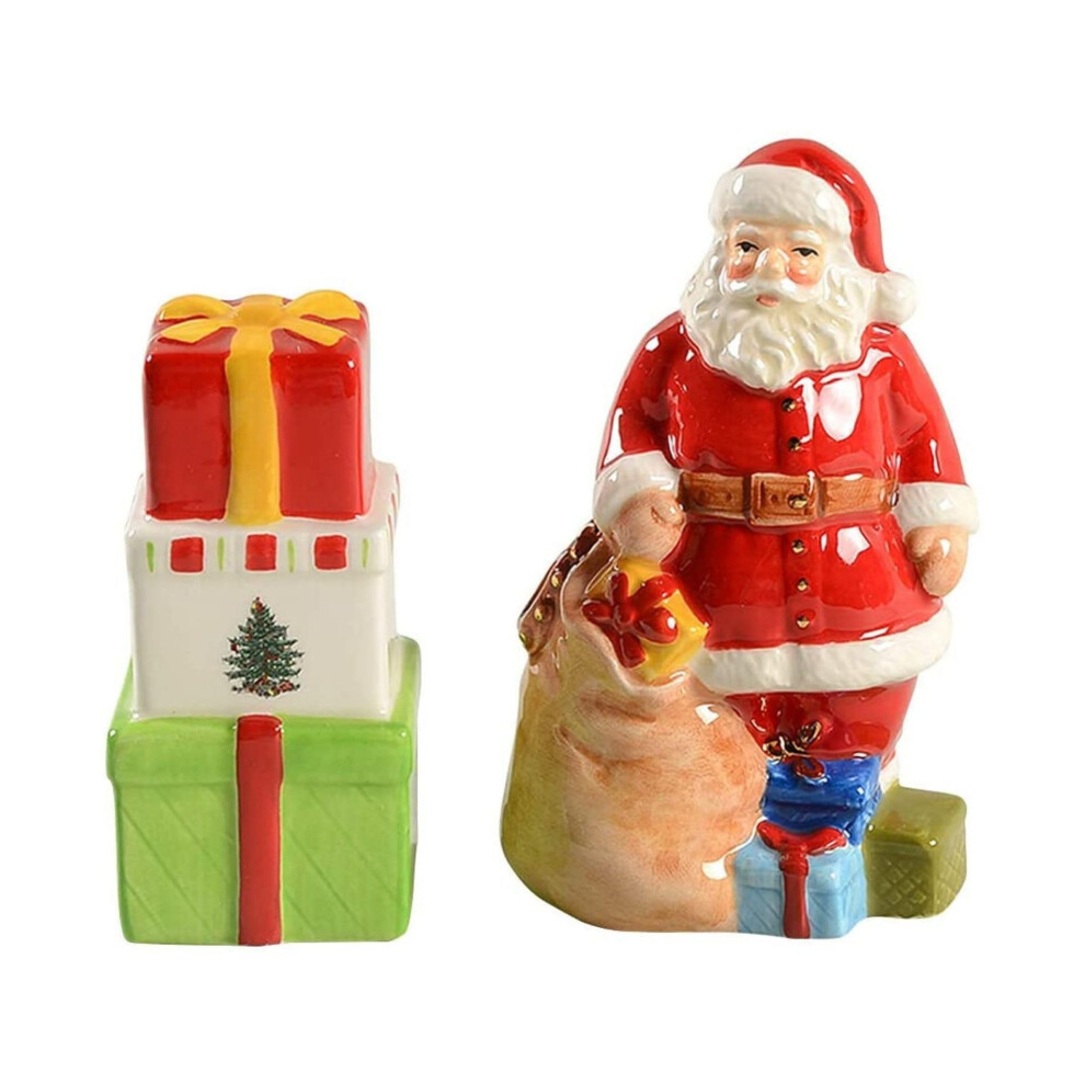 Set (2 pices) - Cuisine de vacances et table D? Cor - Festif Home Accent Cadeau de Nol / Stockage pour collectionneurs et amateurs de vacances