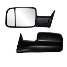 AERDM Neues Paar Abschleppspiegel, schwarzes Gehuse, kompatibel mit Rckspiegeln 9401 Dodge Ram 1500 9402 Ram 2500 3500 LKW, manuell angepasstes S