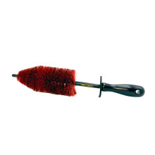 Speed Master Wheel Brush (Speed Master Mini) | Easy Cleaning for Narrow Wheel Spokes Grills and Engine Bays | Memory Foam Bristles | Safe on Al