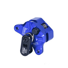 Levigo 7075 Aluminium RC Motorrad Vorderradbremssattel Baugruppe kompatibel mit LOSI-1/4 PROMOTO-MX Motorrad RTR /FXR-LOS06000/LOS06002 RC Upgrade Te