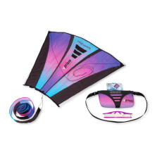 PRISM KITE TECNOLOGIA SINEYWAVE ULTRAVILET ABILE PARAFOIL IMPERIZZAZIONE PRONTO DA FORMARE CON LINEA DELLA LINEA DELLE MODICHE E RIMOVIBILE CORSA A M