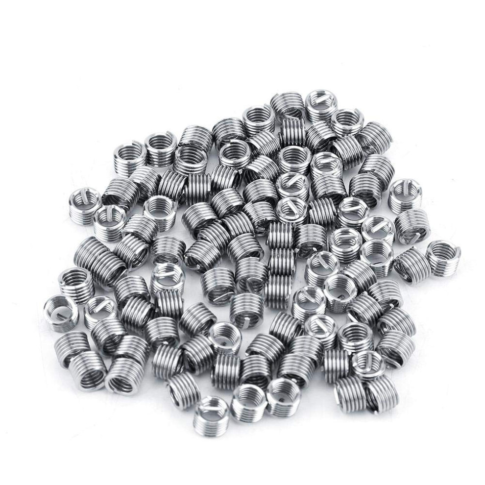 100Pcs Insert Fil M4 Helicoil Rparation Du Fil Rparation Acteur SS304 Insert Insterne De Fil Coil-image