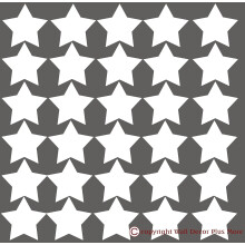 2-Inch Star Decal Set - White Removable Stickers for Kids - Wall Decals Peel and Stick Kids - Bright Room Decor Stickers Art Classroom Decor Ki
