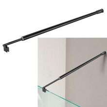 Duschtr-Sttzstange Fixes Rahmenloser Duschenentrtafel fr 5/16 """" (8 mm) bis 3/8 """" (10 mm) dickes Glas