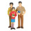 Cre8tive Minds Multi-Etnic Pretend Play -perhesetti - 32 osaa 4