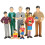 Cre8tive Minds Multi-Etnic Pretend Play -perhesetti - 32 osaa 3