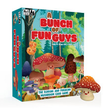 Gamewright - A Bunch of Fun Guys - Strategic Mushroom Foraging Card Game Ages 8+ 2-4 Players