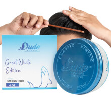 Dude Pomade Sterke Hold Haargel voor Mannen - 4oz