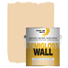 Diamond Brite Paint Semi Gloss Latex Paint 1 Gallon In Desert Gold 22400-1