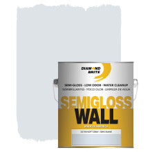 Vernice Diamond Brite Semi Gloss Latex Vernice 1 gallone in morbido grigio 22700-1