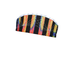 n Breeze Tie Dye Dye Sport Kite - Dual Line Stunt Parafoil - Include linia ?i geanta de zmeu mpletita - Easy to Fly 62 """" W x 27 """" H 3081