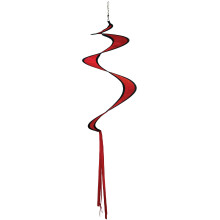 In the Breeze da 29 pollici rossi coda di coda accusato di aquilone decorazione esterno spinner 5197
