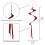 In the Breeze 29 polegadas Red Twister Tail Kite Acessrio Decorao ao ar livre Spinner 5197 4