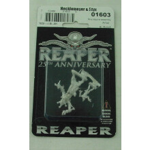 Reaper Mini Silver (25) Aniversrio - Hecklemeyer & Styx #01603 Metal sem pintura