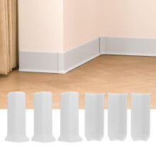 Blocuri de col? de baza Gamzau 6inch Height Adeziv 3 Inside + 3 Col?uri exterioare-Connector ntre cove Base Base Base Turnarea cauciucului Taier