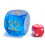 Big Translucent Backgammon Doubling Cube Dice 30MM Large Backgammon Doubling Number Dice 1 3/16"""" Translucent Blue 2