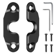 Verbesserter Sonnenblenden-Reparatursatz aus Aluminiumlegierung fr Jeep Veharvim, robuster Sonnenblenden-Clip, kompatibel mit Jeep Wrangler JK 2018/