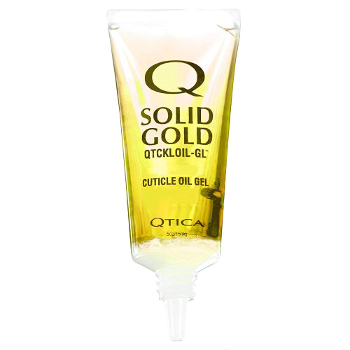 QTICA Solid Gold Cuticle Oil Gel 0,5 oz