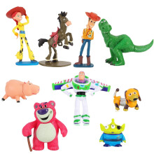 Nlieopda 9 pack toy anime story figurines woody toy anime story bambolo ronzio anime giocattolo giocattolo giocattolo giocattolo anime figures set di