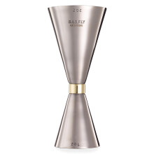 Barfly Cocktail Measuring Jigger 1 oz x 2 oz Banded