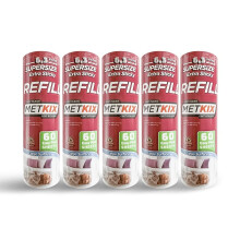 Metkix Nachfllpackung fr Metkix Supersize 6,3 Zoll Fusselroller, 5 Packungen, insgesamt 300 Blatt