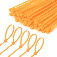 Armpow 8 Zoll orangefarbener Kabelbinder 1000 Stck 40 Pfund  Kleiner bis mittlerer Kabelbinder aus Nylon, PA66, UV-bestndig, robust, fr den Innen