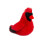 Douglas Douglas Carmine Cardinal Red Bird Bicho de pelcia - 6 polegadas 1