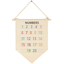 Decor-Homeschool Decor-Homeschool DECUCATION BLAG DECORE PER BAMBINO RAGAZZI BAMBINI GIORNI NETTOBIORI BACCHIO-BANNER SEGNO DELLA parete Regali per l