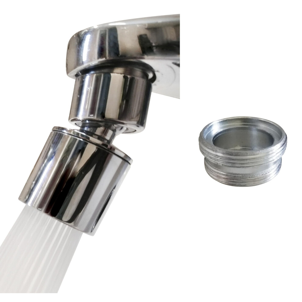Kitchen Sink Faucet Attachment Bathroom Faucet Nozzle Aerator Faucet Extender 360 Degree Swivel Dual Flow Sprayer For Sink Tap Head... 768443542616