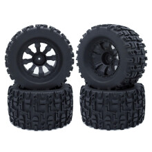 Supera le ruote e pneumatici Hobby RC superano i mozzi esadecimale da 12 mm per 1/10 Off Road Monster Truck HPI/Hsp/Savage XS TM Flux/Arrma 1/10 Gorg