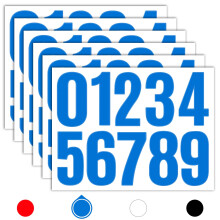 SELOOM 6 foi de 4 inci cu casu?e po?tale cu casu?e po?tale autocolante auto -adezive impermeabile numar mare numar de autocolante pentru autocola